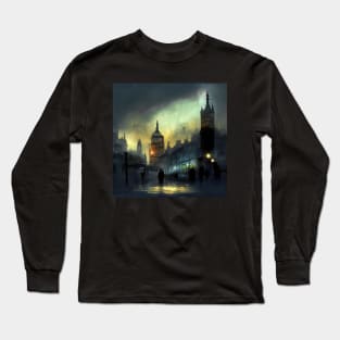 Old English Town VIII Long Sleeve T-Shirt